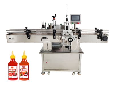 番茄醬瓶子貼標(biāo)機